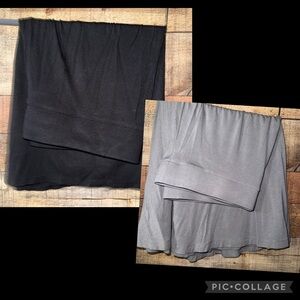 Lot of 2 Midi Skirts New York & Company Merona Womans XL